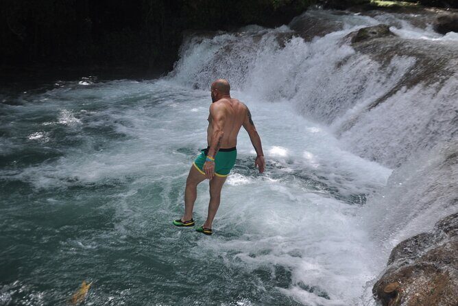 River Tubing, Horseback Riding and Blue Hole from Montego Bay - Stop 3: Blue Hole Secret Falls—Hike, Rope Swing, and Swim