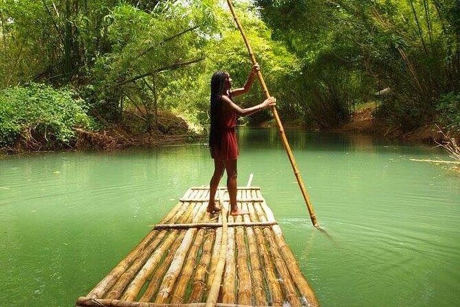 Royal Bamboo Rafting Adventure - The End-of-Tour Perks: coconut water, sugar cane, and the limestone foot massage