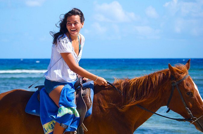 Sand n Saddle Horseback Ride & Swim Tour from Falmouth - Optional Stops That Add Flavor: Jerky Lunch and Falmouth Sightseeing