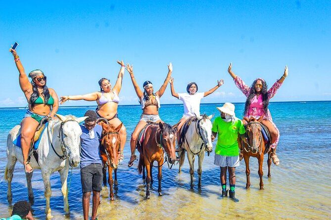 Shared Tour in Ocho Rios with Horseback Riding and Swimming - Comfort and safety: what to do before you mount