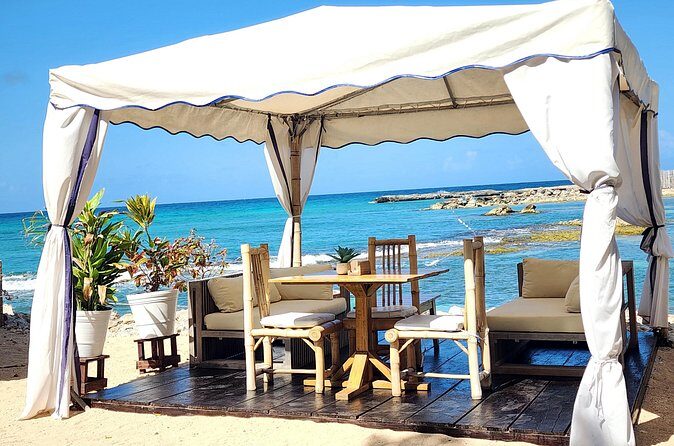 VIP Oceanfront Cabana at Bamboo Beach Club in Montego Bay - Pickup, Round-Trip Transport, and the Mobile Ticket Factor