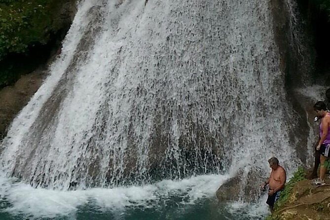 Wet and Wild - Blue Hole and Dunn's River - Dunn’s River Falls: the 180 ft climb plus a white-sand break