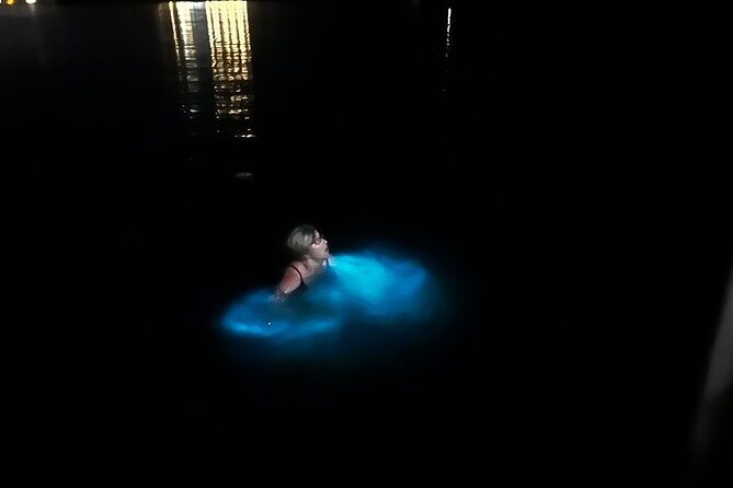 World famous Luminous lagoon Night tour with transportation - The Swim Experience: What the Glow Looks Like Up Close