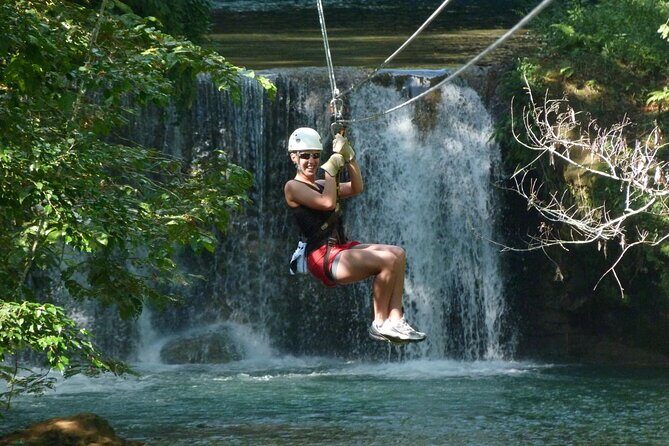 Zip-lining/Horseback Rides/Cat & Atv Inclusive Act with Transpo From Montego Bay - Catamaran Party Boat Cruise and Snorkel Time