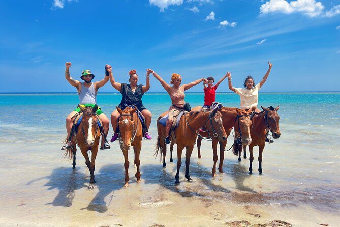 Zipline, Dunn’s River Falls, Bamboo Rafting & Horseback Ride Tour - Key highlights you’ll care about