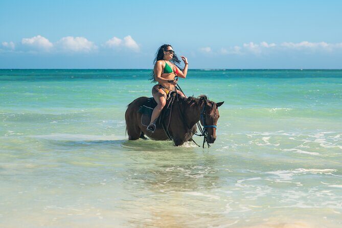 Zipline, Dunn’s River Falls, Bamboo Rafting & Horseback Ride Tour - Zipline Over Waterfalls—Adrenaline With a View
