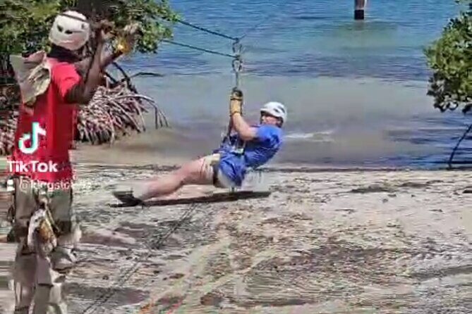 Zipline, Horseback Ride and Swim and Quad ATV bike in Negril - Jamwest and Chukka Outpost Sandy Bay: what these stops add to the day
